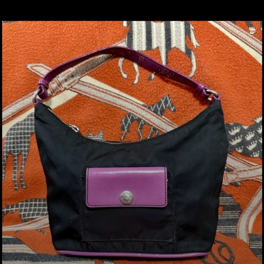 PRADA TESSUTO HOBO POCHETTE NYLON BAG
